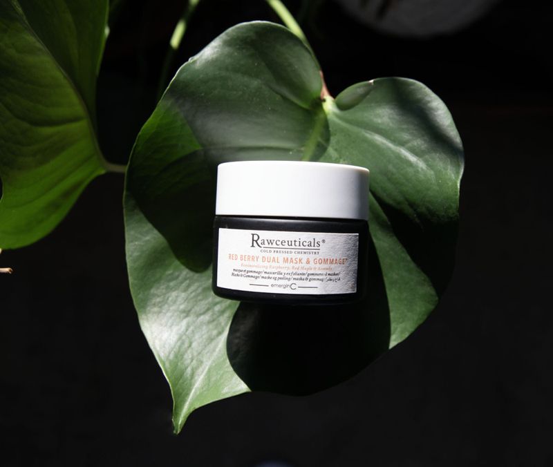 emerginC Rawceuticals RED BERRY DUAL MASK & GOMMAGE™ mask 